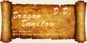 Dragan Danilov vizit kartica